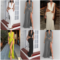Ensemble de mélange de vêtements vente en gros de hauts pour femmes maillot de bain balle bikini robe assortie balles en vrac vêtements