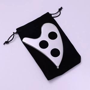 Outils de massage Gua Sha en acier inoxydable, couteau à gratter, masseur pour détendre les tissus mous, réduire les douleurs de la tête, du cou et du dos, outils de libération - Product Image 4
