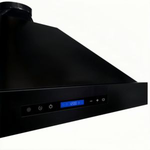 Campana Extractora de 36 Pulgadas, 900 CFM, Control Remoto de 3 Velocidades, Luces LED, Motor Silencioso Individual, Filtro de Deflector en Acero Inoxidable Negro - Product Image 3