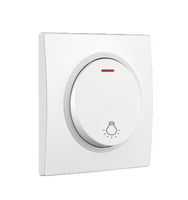 Interrupteurs muraux électriques pour la maison en gros Prises standard européenne unipolaire Durable PC Matériel 10A/16A Max. Courant 250V Max.
