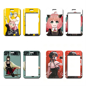 Sac à cartes en plastique ABS, 39 modèles, porte-cartes, personnage Anya, impression HD, étui pour cartes bancaires d'identité - Product Image 1