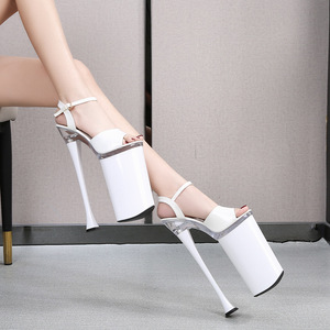 Women Sexy Sandals Nightclub Model 26CM Summer Platform <b>Pole</b> <b>Dance</b> High Heels - Product Image 2