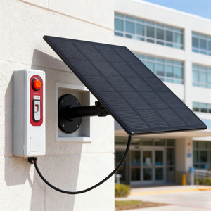 Vente flash - Panneau solaire monocristallin flexible durable de 5 watts avec support mural Alecter APH-P27 - Efficacité de 18,5 % - Respectueux de l'environnement - Product Image 3
