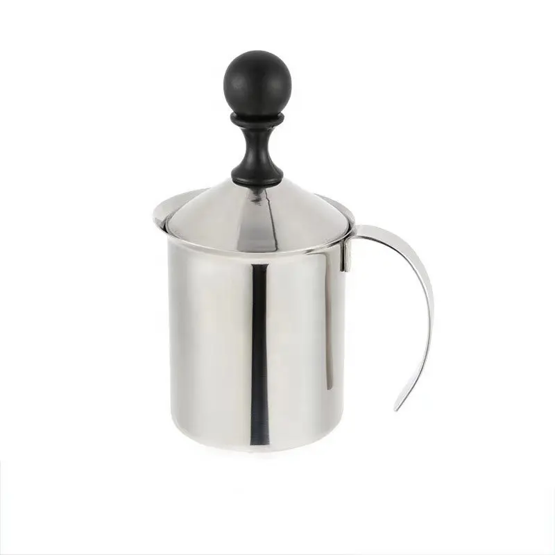 エスプレッソマシンアクセサリー304ステンレス鋼コーヒーミキサー攪拌カップカプチーノミルク泡立て器メーカーミルクカップ