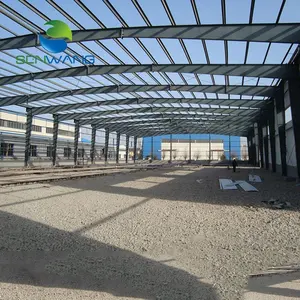 Atelier léger entrepôt structure en acier prix bâtiment préfabriqué faisceau en acier structurel