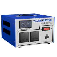 Estabilizador de Voltaje Servoaccionado Monofásico de 0.5kVA SVC AVR TND Tipo Puntero Personalizable para Aplicaciones Domésticas y Comerciales