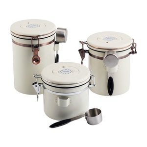 Recipiente de café hermético de acero inoxidable con rastreador de fecha de cuchara, bote de café - Product Image 6