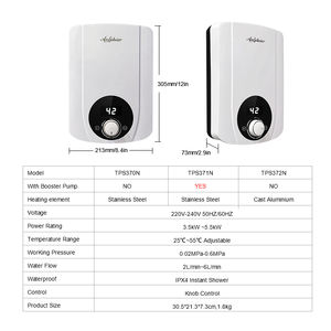 <span class=keywords><strong>Chauffe</strong></span>-<span class=keywords><strong>eau</strong></span> électrique instantané intelligent 220V avec pompe à <span class=keywords><strong>pression</strong></span> pour hôtels et maisons – <span class=keywords><strong>Prix</strong></span> des <span class=keywords><strong>chauffe</strong></span>-<span class=keywords><strong>eau</strong></span> pour salles <span class=keywords><strong>de</strong></span> bain - Product Image 5