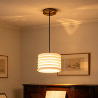 Lampes suspendues nordiques simples à prix de gros, avec fil réglable, imitation marbre, pour intérieur