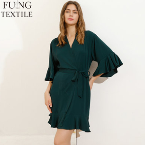 FUNG 6008 migliori vendite damigella d'onore svolazzare <span class=keywords><strong>abiti</strong></span> con volant, semplici <span class=keywords><strong>abiti</strong></span> con volant - Product Image 1