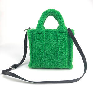 HEF4011BT Bolso Tote Casual para Mujer con Decoración de Perlas, Cuero Genuino, Cierre Abierto, Estilo Inglés 2024 - Product Image 3