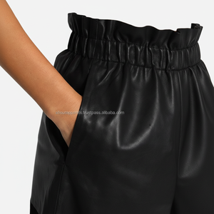 Nuevo y Moderno Vestido de Oficina para Mujer de Talla Grande, Verano, Bordado Sólido, Transpirable, Ecológico, Holgado, de Piel Sintética de Oveja Genuina - Product Image 1