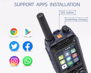 Radio Mobile quadricœur 1.4G Herts POC Zello, Wifi, talkie-walkie, Radio bidirectionnelle - Product Image 3