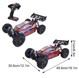 ZD Racing 9020 V3 Pirates3 BX-8E 1/8 RC Buggy 4WD High Speed Brushless Electric Off-Road Vehicle Expert USB <b>Cable</b> Included RTR - Product Image 2