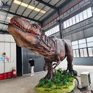 Dinosaurio Mecatrónico de Tamaño <span class=keywords><strong>Real</strong></span>, T-Rex Animatrónico Realista con Movimientos Flexibles y Sonido de Rugido para Parques de Dinosaurios y <span class=keywords><strong>Hoteles</strong></span> - Product Image 2