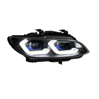 Accessoires automobiles SJC, phare pour BMW Série 3 E92 06-09, jaune blanc, DRL, interrupteur, clignotant bicolore, système d'éclairage