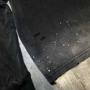 T-shirts pour hommes style streetwear personnalisé, motif 'Splashing Ink to Wash Disguise Two VibeT' - Product Image 3