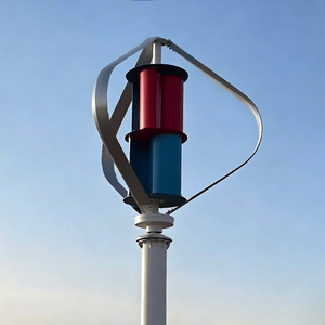 Générateur éolien vertical à faible puissance de démarrage 2000W avec capture à 360 degrés - Product Image 2