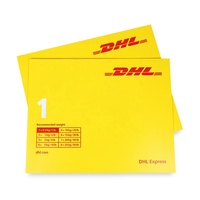 Kostenlose Muster Großhandel Maßgefertigte Kraft-Umschläge Versandtaschen aus Karton Selbstklebende Papierumschläge für DHL FedEx EMS SF