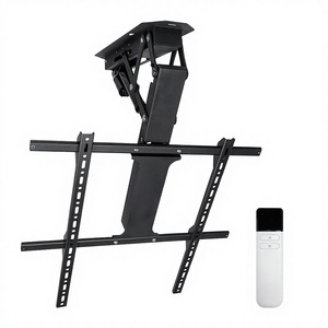 Support <span class=keywords><strong>de</strong></span> télévision motorisé pour <span class=keywords><strong>plafond</strong></span>, télécommande, 32-85 pouces, fournisseur Gold - Product Image 3