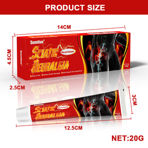 Penjual terbaik Sumifun krim Sciatica merawat pinggul neurgia pengobatan salep Spot OEM ODM Label pribadi - Product Image 2