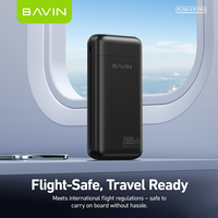 Banque d'alimentation portable de voyage BAVIN Factory Wholesale PC1182S PC1183S 10000mah 20000mah Type C pour téléphone