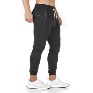 Fitness Exercise Sports Pants Cotton / <strong>Polyester</strong> Gym <strong>Joggers</strong> Men Training Pants - Product Image 5