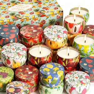 Vela aromática de soja en tarro de lujo para recuerdo de fiesta, presentación de boutique para invitados, recuerdo de lujo - Product Image 1