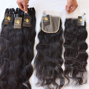 Mink <b>Curly</b> Hair <b>Bundles</b> With Lace Frontals Closure Wholesale Raw Hair Vendors 100% Natural Raw Hair <b>Bundles</b> - Product Image 2