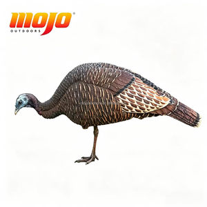 Señuelo de Caza MOJO Outdoors Feeder Breeder, Nuevo Diseño, Señuelo de Pavo y <span class=keywords><strong>Gallina</strong></span>, Ligero y Fácil de Instalar, para una Caza de Pavo Exitosa - Product Image 1