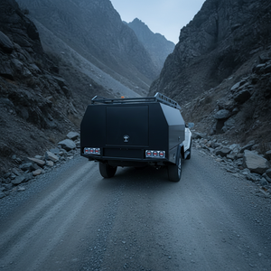 Auvent et <span class=keywords><strong>plateau</strong></span> extérieur compatibles Ford Ranger en argent durable avec couvercle roulant, fonctionnement manuel, tiroir coulissant en alliage d'aluminium - Product Image 6