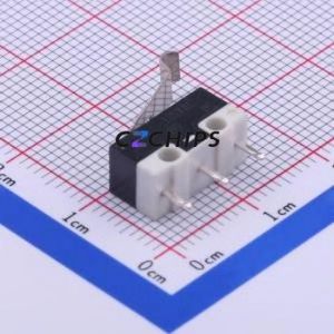 DM1-16UP-1 Limit Switch Through hole Component (THT) Switch Single Pole Double Throw 12.7mm 5.7mm 6.6mm - Product Image 1