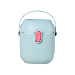 Portable Baby Formula Container Large Capacity Airtight Clip On Lid Travel Food <b>Storage</b> Round Shape Moisture Proof Freshness - Product Image 5
