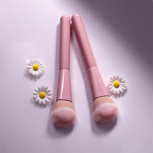 Pinceau de maquillage patte de chat végétalien avec logo personnalisé en gros Pinceau de maquillage au design unique pour le visage - Product Image 3