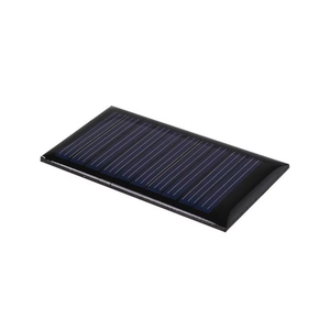 แผงโซลาร์เซลล์ขนาดเล็กกันน้ำ 0.5W 2.5V 1W 2W 3W 5W 10W 6V 12V 18V  แบบอีพ็อกซี่ PET - Product Image 1