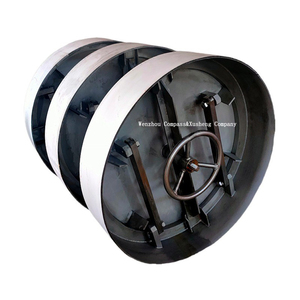 Acier inoxydable SS304 de qualité industrielle 1000MM pression ronde vers l'intérieur rond SS volant réservoir Manway avec joint FKM - Product Image 2