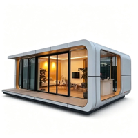 Maison préfabriquée en conteneur, bureau en capsule, mini-maison, bureau en cabane