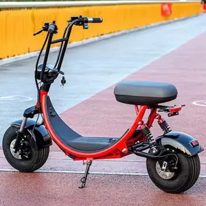 Electric Motorcycle 16inch 48v 1000w Escooter Fat Tire Electric Scooter 40km/h High Speed Ebike Bicycle 1000w