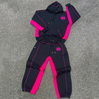 Ensemble de survêtement à capuche personnalisé avec logo, style Hip Hop décontracté, tenue de sport, imprimé sur la poitrine, coupe décontractée et tendance