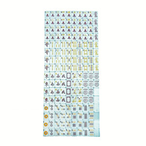 Ensemble de <span class=keywords><strong>Mahjong</strong></span> américain de luxe en acrylique, tuiles noires <span class=keywords><strong>et</strong></span> blanches nacrées, 160 tuiles, portable, en stock, pour jeu ou cadeau, Oh Mine <span class=keywords><strong>Mahjong</strong></span> - Product Image 5