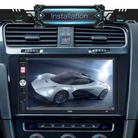 X4 MP5 FM radio sortie MP3 Mp4 Android 7 pouces double din X4 2din autoradio HD 1024*600 lecteur meilleur lecteur Dvd de voiture