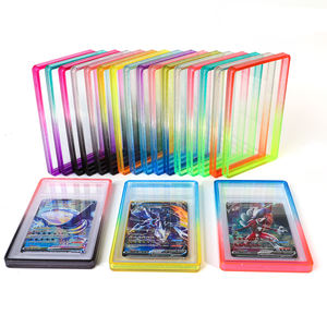 Protector de Panel Trasero para Tarjetas Graduadas de 35pt, con Placa de TPU con Degradado de Color Brillante y Placa Acrílica Transparente para PSA Slab - Product Image 2