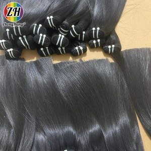 Paquete de Cabello Humano Verificado por Alibaba, Cabello Vietnamita Virgen Liso Espejo, Gran Stock, Alta Calidad, Envío Rápido - Product Image 1