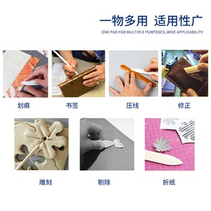 Nhựa xương thư mục creaser điểm DIY bookbinding da thủ công mỹ nghệ thẻ Làm Gấp giấy handmade đánh bóng công cụ - Product Image 3