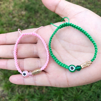 Bracelets mexicains faits à la main, bijoux religieux, Vierge Marie, Saint Jude avec des perles contre le mauvais œil, charme San Judas Virgencita
