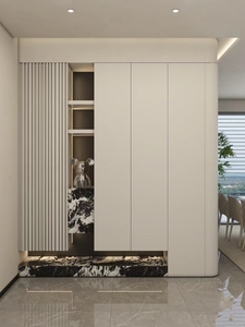 Mueble de Entrada de Lujo Personalizado, Mueble de Almacenamiento de Zapatos para Pasillo con <span class=keywords><strong>Banco</strong></span> - Product Image 2