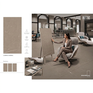 กระเบื้องพอร์ซเลนเคลือบเงา Vistaar ขนาด 600x1200 มม. 60x120 ซม. ลายหินอ่อนขัดเงา สำหรับปูพื้นและผนัง - Product Image 4