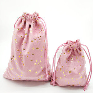 Custom Brand Logo Environmental Dutch Velvet Drawstring <b>Gift</b> <b>Bag</b> for <b>Christmas</b> <b>Bag</b> Decoration - Product Image 4