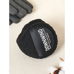 Accessori per sport invernali imbottiti neri a punta pieghevole - Product Image 1