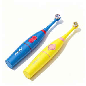 Brosse à dents électrique à oscillation et vibration à double action, nettoyage en profondeur, blanchiment des dents, brosse à dents ondulée pour le soin quotidien de l'hygiène buccale - Product Image 1